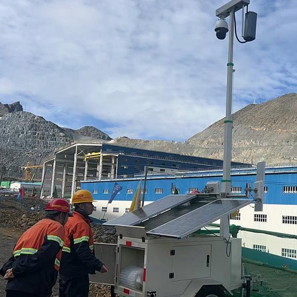 Portable Generator Light Tower Emergency Response Zones LED Tower Lighting Solar Light Tower