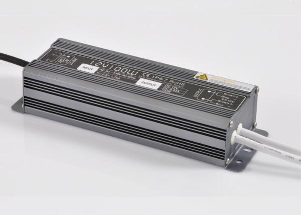 100W 12v a mené le conducteur de lumière de bande, IP67 imperméabilise le transformateur mené de conducteur
