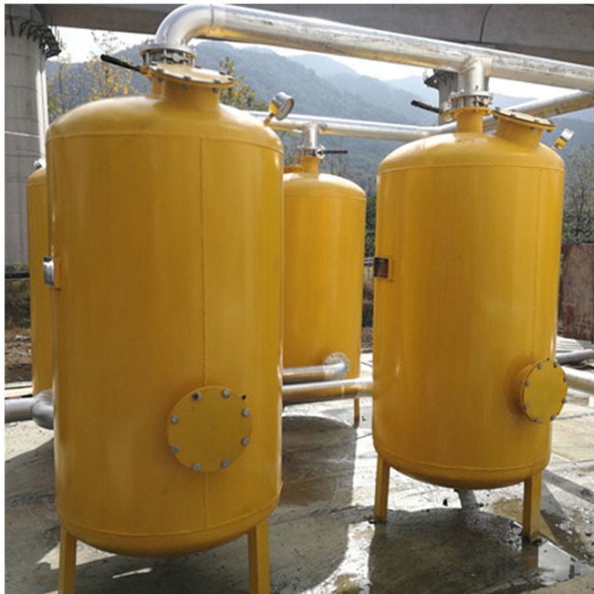 Оборудование очищения лэндфилл-газа фильтра 10PPM H2S с обезвоживателем и Desulfurizer