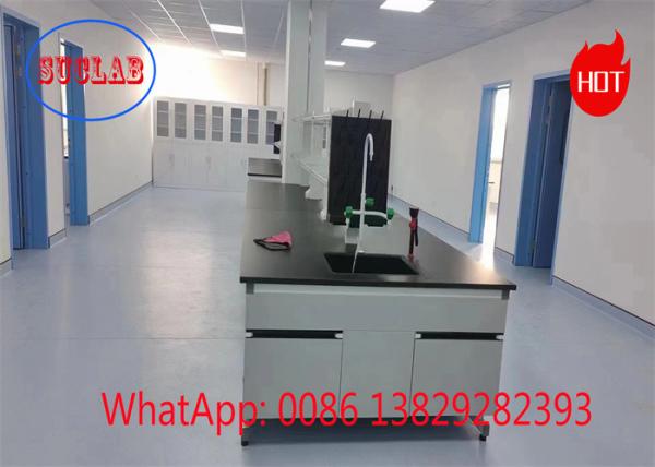 Chemical Resistant Laminate Lab Work Benches with Drawers Multiple Cabinets and Excellent Customer Service