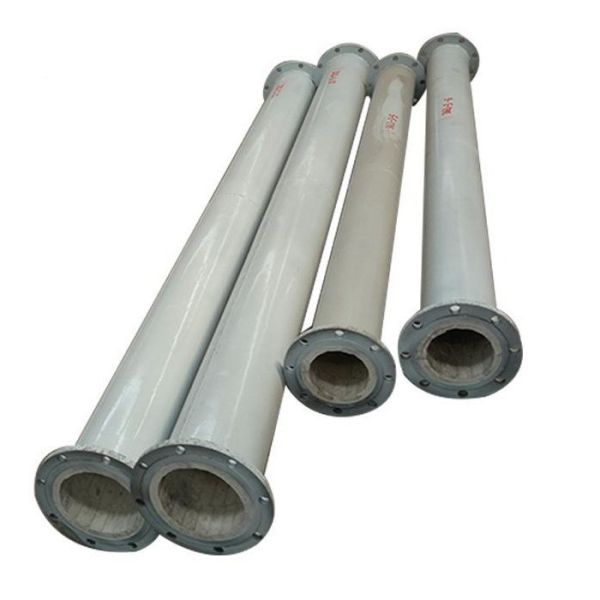 Wear Resistant Alumina Ceramic Lined Pipes with Moulding Processing