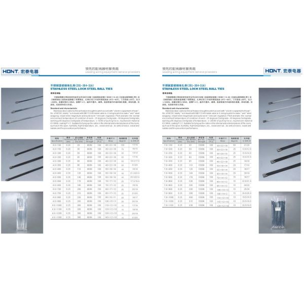 Stainless steel cable tie