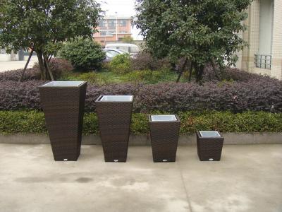 Park Wicker Flower Pot