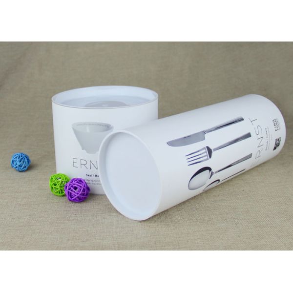 Подгонянная подвижная пластичная крышка CMYK печатая пробку упаковывая, чонсервные банкы бумаги Kraft Tableware бумажные