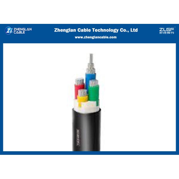0.6/1KV Multi Core STA Armored Copper Cable 4x120sqmm ISO 14001 2005