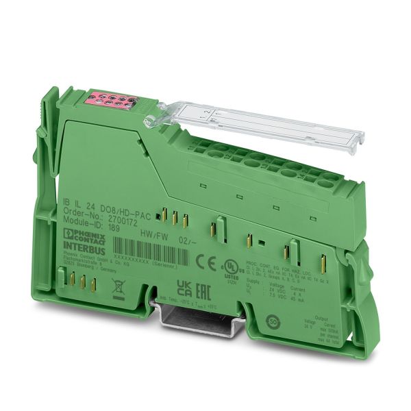 IB IL 24 DO8 HD-PAC Digital Module 2700172 Phoenix Contact