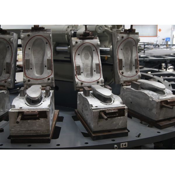 Inyección de máquina de fabricación de zapatos de sandalias de plástico PVC servo