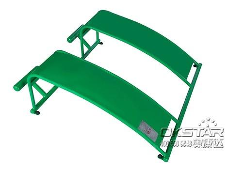 outdoor fitness equipments steel based zinc powder coating Sit-up Board OK-F01