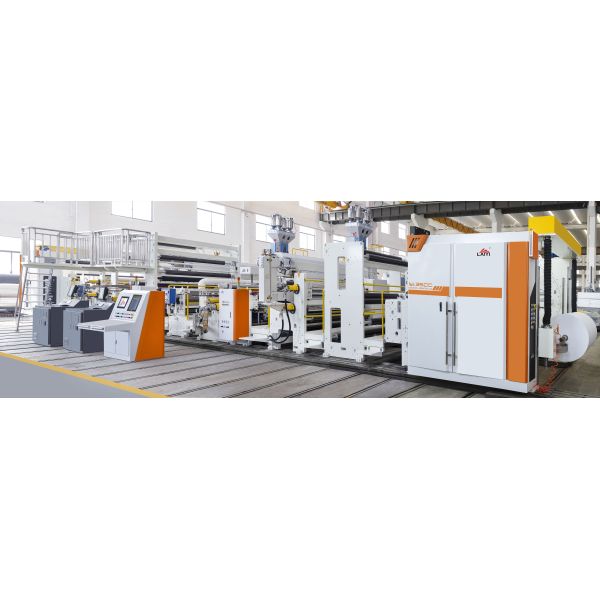 High Speed 350m/min Double Sided Release Paper Extrusion Laminating Machine