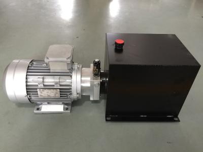 Motopropulsor hidráulico ativo da C.A. 380V da tabela de elevador único com o tanque de aço quadrado