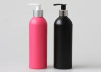380ml bouteilles cosmétiques en aluminium, bouteilles en aluminium de shampooing avec la pompe de lotion