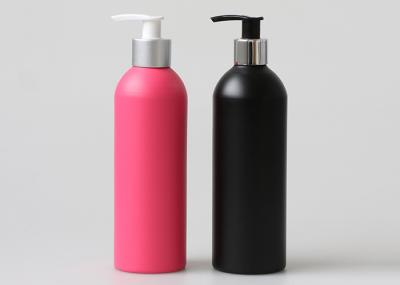 380ml Aluminum Cosmetic Bottles , Aluminum Shampoo Bottles With Lotion Pump