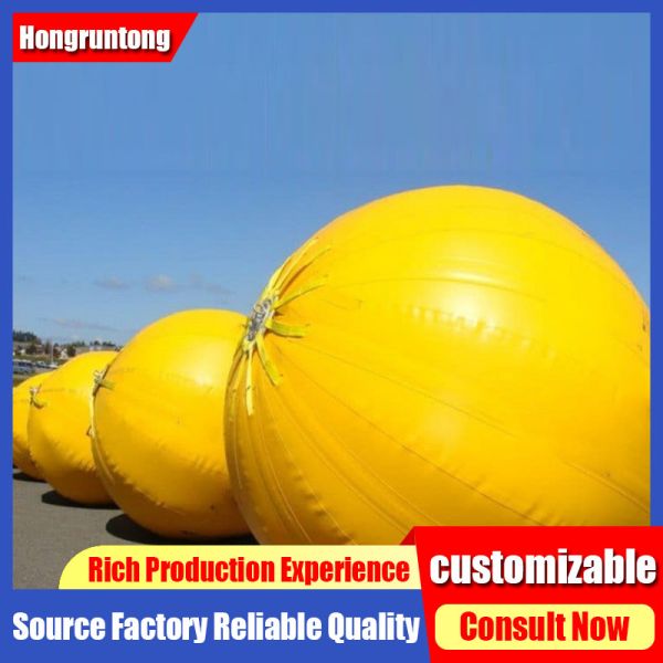 0.6m X H 0.8m Boat Air Bags Reinforced PVC Coated Nylon Fabric Double Welded Superior Buoyancy Layers Or As Request Durable