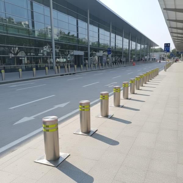 Automatic Rising Bollards for Effective Vehicle Control and Enhanced Security Solutions in Commercial and Industrial Areas