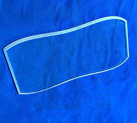 Janela de vidro óptico de sílica fundida Janela de vidro óptico para máquina de corte a laser Placa de vidro transparente