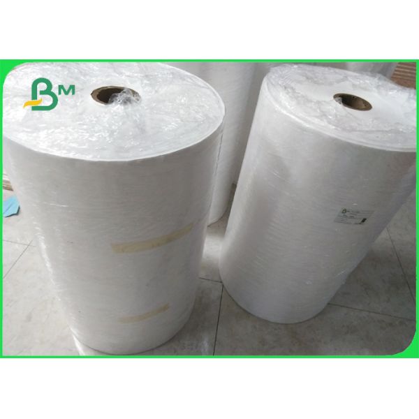 бумага стикера tyvek Водоустойчивая сторона слипчивое 43gsm бумаги ярлыка Tearproof Tyvek задняя