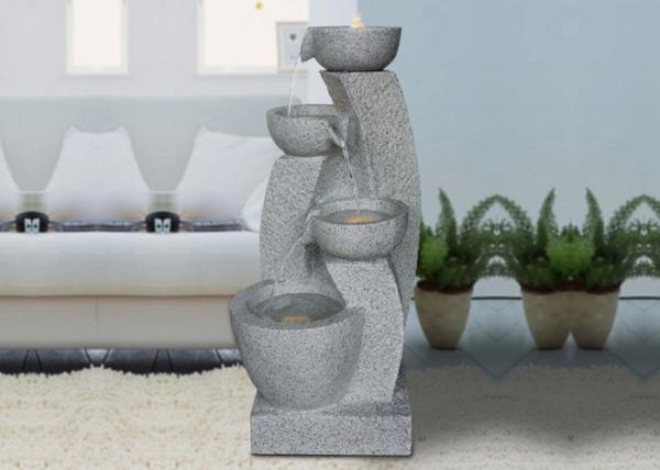 43 Inch Pots Lighted Outdoor Water Fountains