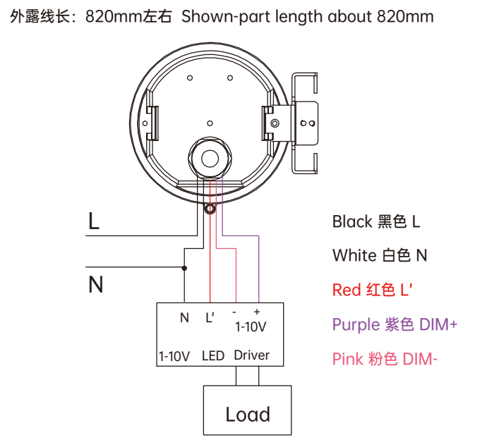 120V 277VAC Input PIR Motion Sensor High Bay Use Movement Detector