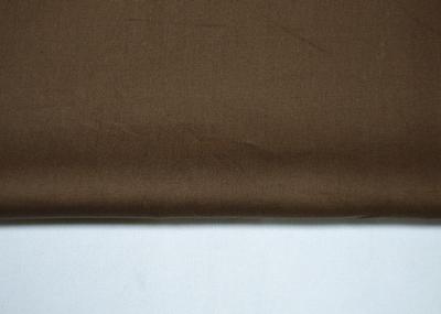 Elegant Dark Khaki Plain Weave Fabric Reactive Dye With Harmless Material