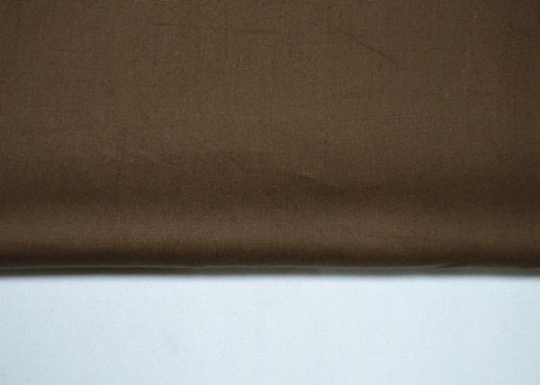 Elegant Dark Khaki Plain Weave Fabric Reactive Dye With Harmless Material