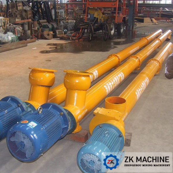 Compact Continuous Conveying Equipment , Tube Screw Conveyor 1.1-60 m³/h