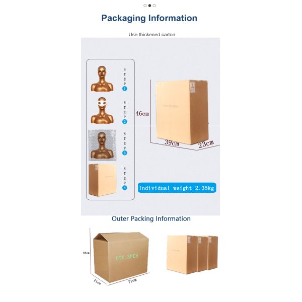 Black Female Pvc Mannequin Head And Shoulders For Hat Sunglass