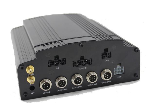8 Channel Hdd Car Mobile Dvr , Gps Mobile Digital Video Recorder With Free Software