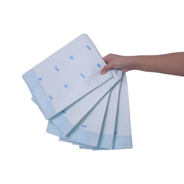 Approximately 50 Grams Per Pad Waterproof Incontinence Pad 60cm X 90cm Disposable Absorbent Underpad for Patient Hygiene