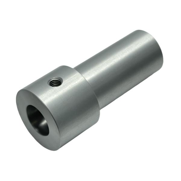 Servicios de mecanizado CNC de precisión de aluminio 6061 con anodizado negro para piezas industriales