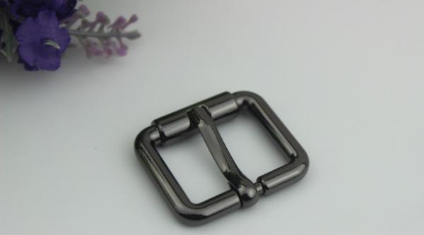 Bag Parts Accessories Zinc Alloy Shiny Gold 25 MM Roll Pin Belt Buckle For Sales