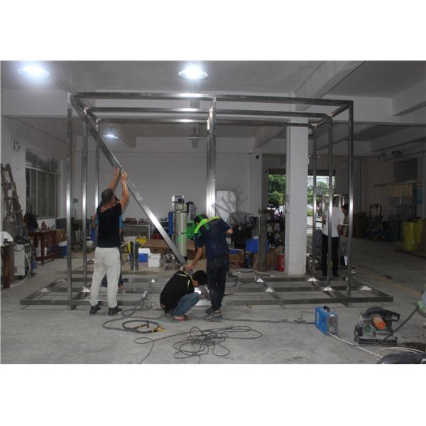 Коммерчески машина СУС304 очистки воды обратного осмоза или рамка ФРП