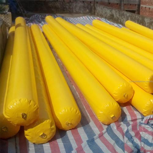 Barco Submarino Bolsas de elevação infláveis de forma cilíndrica / tubo de salvamento