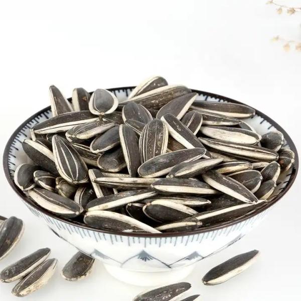 Sementes de girassol cruas Pp Saco tecido Sementes em saco seco Embalagem Flor de girassol cor natural 361 preto 200-270 Matérias-primas de alta qualidade