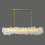 доломита потолочных освещений спальни 240V 60Hz лампа роскошного привесного естественного привесная