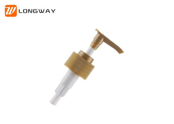 Durable PP Cosmetic Pump Dispenser Top , Plastic Lotion Pump Replacement