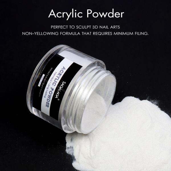 30g poudre acrylique pour ongles de marque privée pour ongles professionnels poudre acrylique transparente fournisseurs en gros couleurs