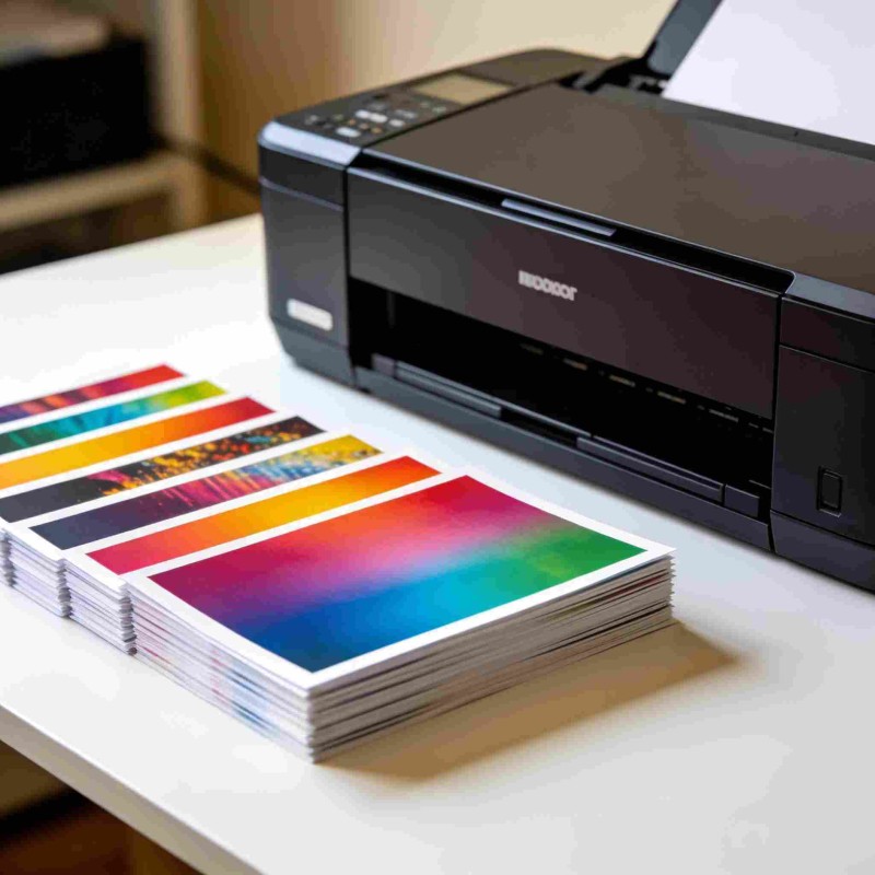 Lightweight 130g A4 A3 Matte Printable Adhesive Paper For Digital Printing