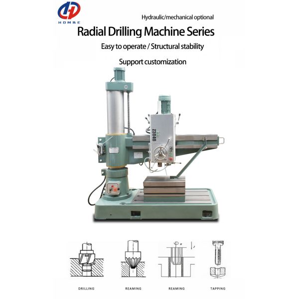 Радиальная буровая машина Z3040*13D Гидравлическая блокировка Вертикальная металлическая радиальная буровая машина