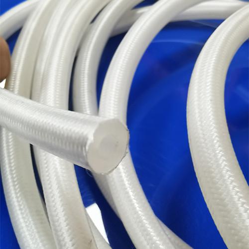 Fireproof Food Grade Outer Braided Silicone Tubing High Pressure Resistant