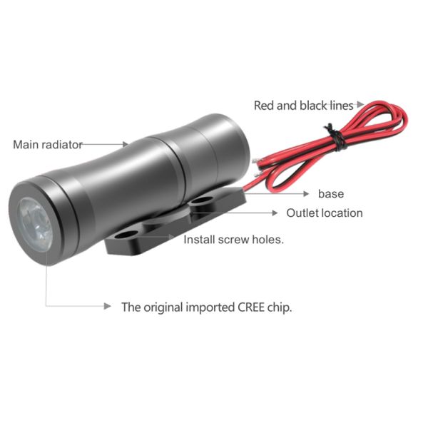 освещение ландшафта СИД 6500К 1В РГБ внешнее