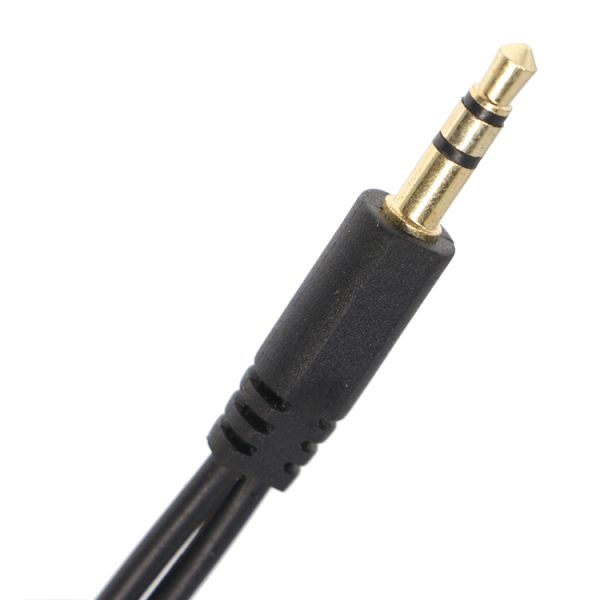 1 Male To 2 Female Split 3.5mm Stereo Jack Headphone Audio Y Splitter Cable