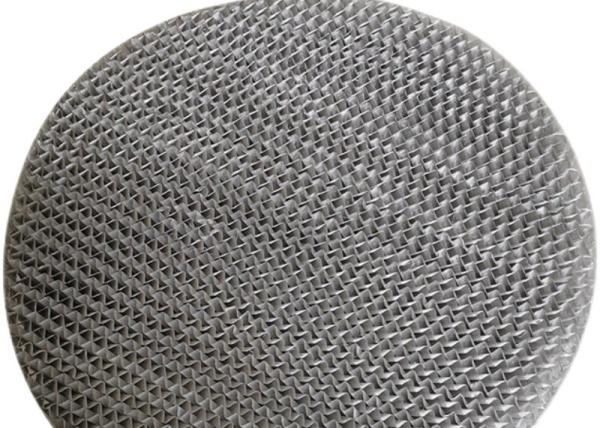 304 316 Stainless Steel Woven Structured Packing Wire Mesh 800x150mm