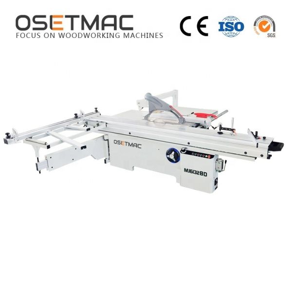 1.1KW Scorning Saw Motor Component Vertical Sliding Table Saw for Wood Cutting Panel