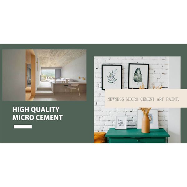 Микроцемент из полиуретановой смолы для проектирования зданий