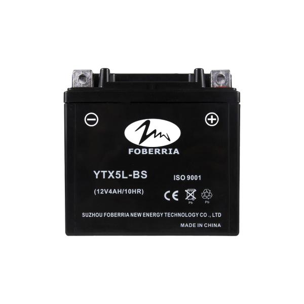 Foberria Motorcycle Parts YTX5L-BS Motorcycle Battery Maintenance Free