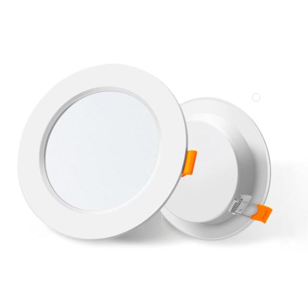 Plastic LED Downlight 4.5W 6500K Round Panel Light for Office