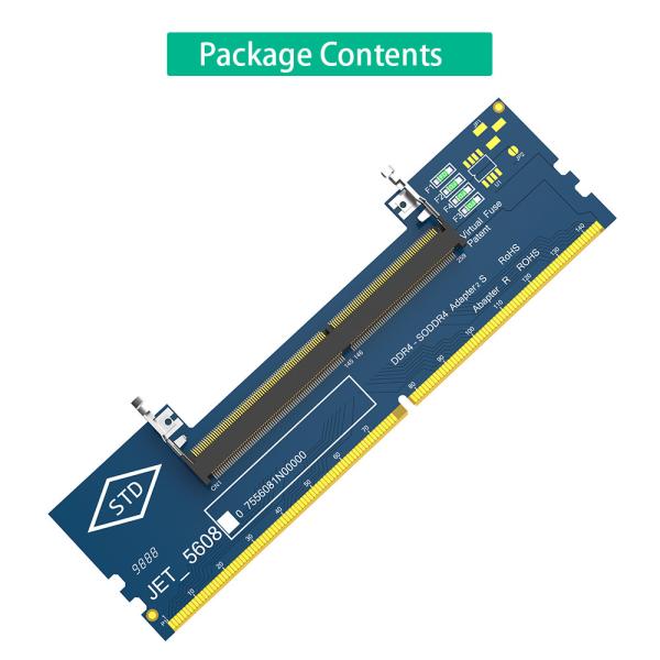 La RAM DDR4 de l'ordinateur portable à l'adaptateur de bureau solution facile et pratique