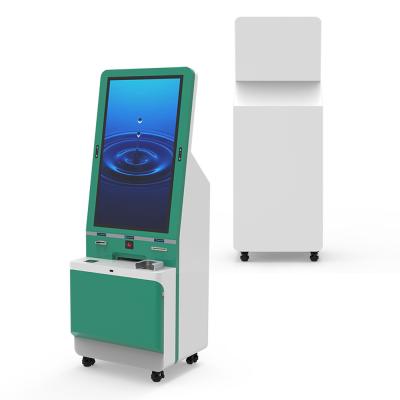 Android Windows Self Printing Kiosk Floor Standing Touch Screen Kiosk
