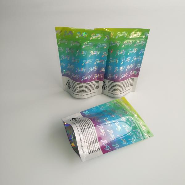 Smell Proof Herbal Incense Packaging Mylar CR k Runtz Bags For Weeds Flowers Seeds