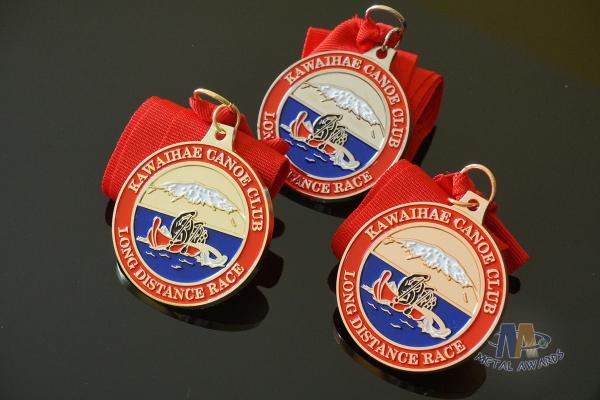 Rowing Gifts Competition Medals And Medallions Sports Day Medals With Red Ribbon
